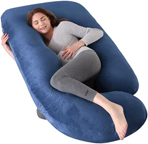 Adjustable Luxury Maternity Pregnancy Pillow Soft Full Body Neck Support Comfortable Nursing Cushion Removable Pregnant Women