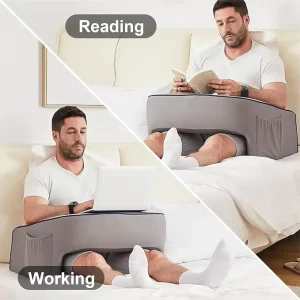 Adjustable Memory Foam Reading Pillow Bed Working Positioner