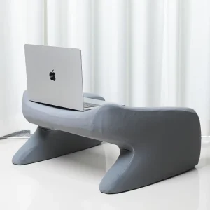 Adjustable Memory Foam Reading and Gaming Lap Desk Pillow for Reading Working Crocheting and Sitting in Bed Floor Sofa