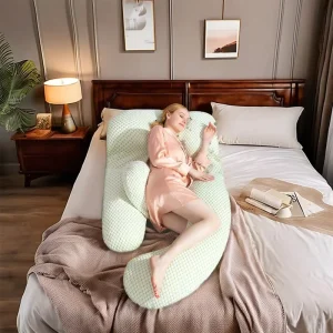 Adjustable Pregnancy Pillows U Shaped Full Body Friendly Support Waist Maternity Pillow
