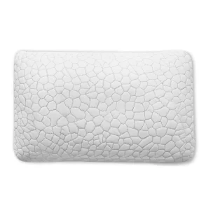 Adjustable Shredded Memory Foam Bed Pillow Bamboo Cover for Side Sleeper Rectangular Neck Support for Pain Relief Queen Bedroom