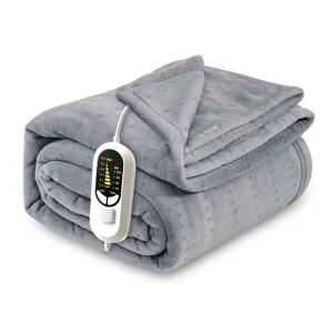 Adjustable Temperature Winter Warmth Electric Blanket Soft and Comfortable Flannel Heating Blanket for Bedroom