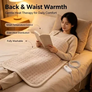 Adjustable Thermostat Heating Mat Timing Auto Off Electric Warm Blanket Body Relief Heating Cushion