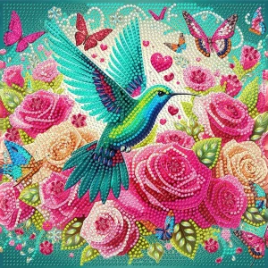 Adult Beginner Majestic Pearl Diamond Painting Kit Modern Indoor Wall Art Decor