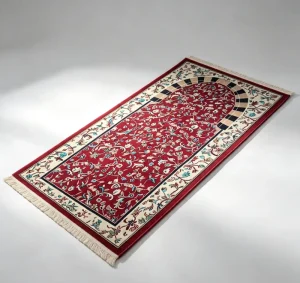 Adult Muslim Prayer Rug Prayer Mat With Thick Sponge Comfortable and Emboss Design