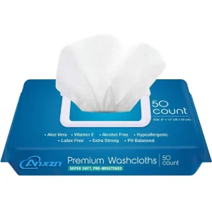 Adult Wet Wipes 80pcs Pack 99% Water Cloths with Aloe Vera and Calendula Extract Soft Fragrance for Elderly Care