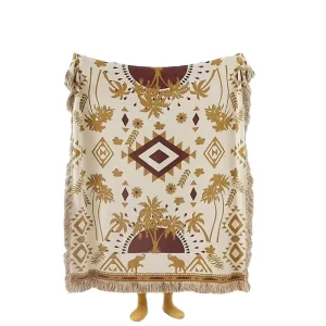 Adults Kids-friend Supper Soft Warm Breathable Sofa Bed Bath Travel 100% Cotton Knitted Throw Blanket