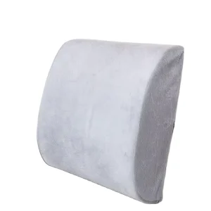 Adults Memory Foam Massage Car Seat Lumbar Support Cushion 100% Polyester Rectangular Chair Back Pillow Reading Bed Rest
