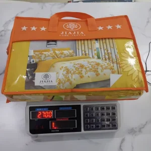 Africa Market Cotton Bedding Bed Sheets 4pcs 6pcs Bedding Set Flat Sheet with Curtains Pillowcase Sheet
