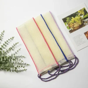 African Net Sponge Exfoliating Back Scrubber Towel Long Shower Washcloth Bath Brush Exfoliating Spa Massage Tool