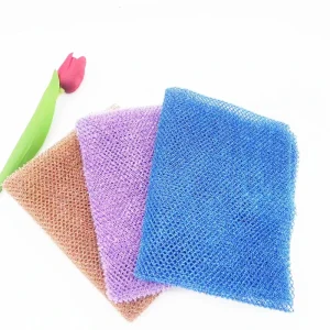 African Net Sponge for Body Scrubbing and Exfoliating Beauty & Personal Care Product for Bath Use