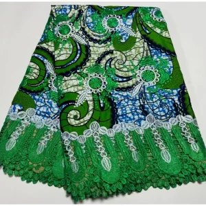 African Wax Fabric Batik Lace Woven Cotton Eco Friendly Lightweight for Bags Curtains Sewing Meters