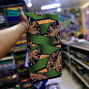 African Wax Fabric Holland Wax Print Cotton African Print Wax Fabric for Dress Clothing Accessories
