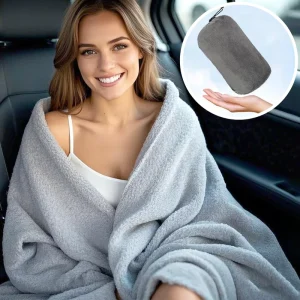 Airplane Blankets for Adults and Kids Camping Plane Car Home Office Gift Accessories Travel Blanket and Pillow
