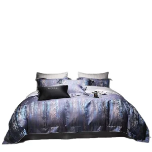 All Cotton Bedding Set Long Staple Cotton Skin Friendly Duvet Cover Pure Cotton Bed Set