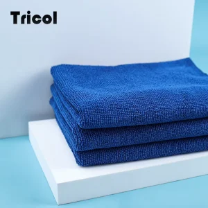 All Purpose High Density Microfiber Cleaning Towel Lint Free Scratch Resistant Absorbent Washable Cloth