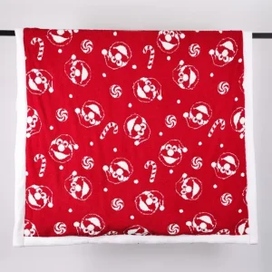 All Season 100% Polyester Luxury Soft Comfortable Cozy Bed 50*60 Knitted Throw Blanket for Bed