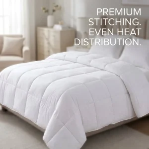 All Season 50% Duck Duvet Warmth Cotton Comforter Sets Bedding Luxury Quilts Eco-Friendly Breathable Home Hotel