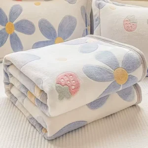 All Season 50×70 Inches Super Soft Fluffy Fleece Throw Blanket Super Warm for Winter Use Couch Bed Solid Raschel Knitted Blanket