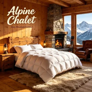 All Season 95% White Goose Down Duvet Versatile Warmth Cotton Comforter Sets Bedding Luxury Quilts Manufacturer
