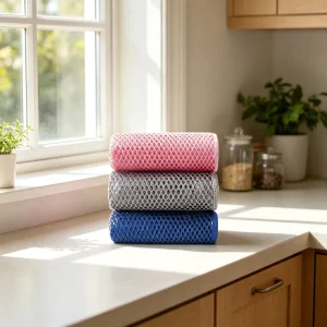 All Season Bulk Mesh Towel for Kitchen Use Lint Free Reusable Quick Dry