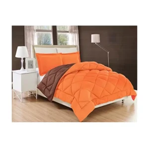 All Season Comforter Reversible Duvet Insert Down Alternative Fill with 8 Corner Tabs