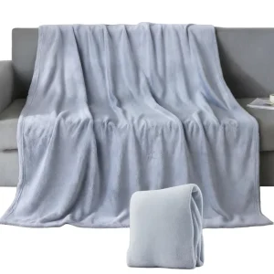 All Season Flannel Blanket Soft Lightweight Breathable Cozy Blanket for Home Sofa Bed Indoor Comfortable Fleece Throw