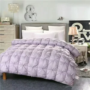 All Season Winter Warmth Breathable Queen Down Alternative Quilted Comforter Comfortable Sleep Quilt Bedding