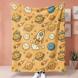 All Seasons Warm Knitted Solid Flannel Modern Anti-Pilling Blanket Custom Logo Extra Soft Thick Plush Breathable Anti Throw
