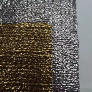 Aluminum Film + Needle Punched Cotton Heat Insulation Lightweight Fabric for Clothing Shoes & Cars