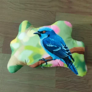 American Country Style Decorative Pillows Custom Floral and Bird Patterns Lumbar Pillows Cushions for Cars Homes