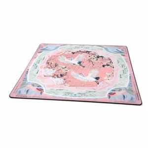 American Luxury Mahjong Mat 33.07 Inch Microfiber Fabrics Foldable Portable Waterproof Anti Slip Durable Eco Friendly