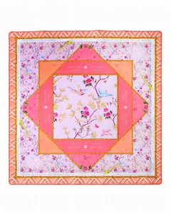 American Mahjong Mat Chinoiserie Floral Mahjong Table Cover Pad Gift for Mahjong Lovers