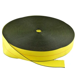 American Standard High Tension Polyester Webbing Sling 50mm 100mm Customizable Width Length 1T Capacity for Fastening Goods