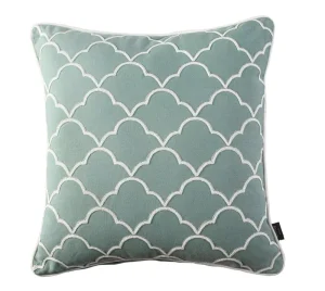 American Style Abstract Geometric Embroidery Throw Pillows Soft Cotton Cushion Covers Sofa Home Decor