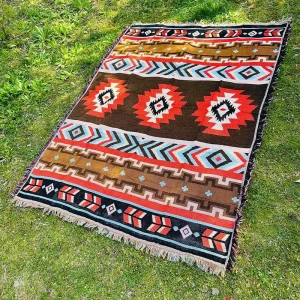 American Style Bohemian Ethnic Multi Purpose Outdoor Camping Picnic Mat Sofa Tapestry Cover Blanket Towel