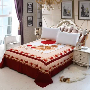 American Style Classic Winter Velvet Sherpa Raschel Blanket Festival Cartoon Wedding Thicken High Quality Anti Static Breathable
