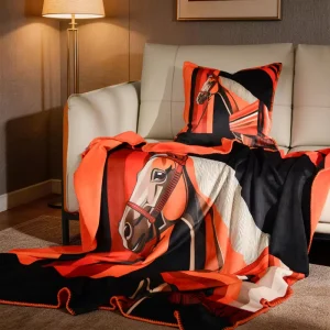 American Style Living Room and Bedroom Blanket Home Decor Soft and Skin Friendly