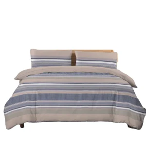 American Style Polyester Bedding Sets with 500TC Fabric Customizable Pillow Cases & Comforter Set for Home & Hotel Use