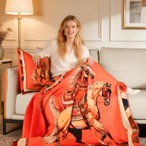 American style living room and bedroom blanket home decor soft and skin-friendly