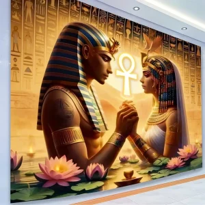 Ancient Egyptian Goddess Wall Tapestry Witchcraft Mythology Art Decor Egypt Pharaoh Anubi Wall Hanging Tapestry for Home Decor