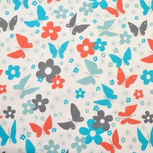 Animal Print Moisture Wicking Printed Fabric 85% Cotton 15% Linen 135gsm for Shirt & Skirt Pattern Customization