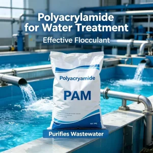 Anionic PAM Powder for Water Treatment and Sedimentation Control
