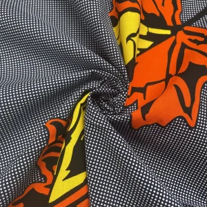 Ankara African 100% Polyester Wax Prints Wax Fabric 6 Yard for Party Dress