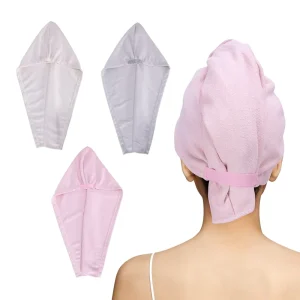 Ant Cloth Soft Hair Drying Cap Lightweight Breathable Wide Tail Thickened Super Absorbent OEKO TEX Certified for