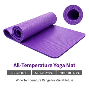 Anti Abrasion Yoga Mat Waterproof Protective Surface For Daily Body Training Meditation Home Fitness Equipment