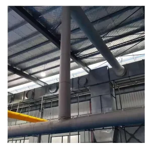 Anti Corrosion Anti Condensation Fabric Air Duct Textile Sox System for Chemical Laboratory Food Processing Cleanroom HVAC