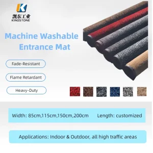 Anti Fungal Quick Dry Door Carpet Entry Mat for Retail Shop Customer Access Indoor Daily Walkway Surface