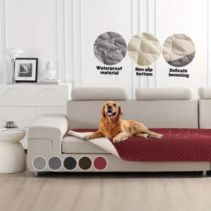 Anti-Leak Soft Cooling Lightweight Eco-Friendly Travel Pet Bed Cover Non-Slip Waterproof Pet Blanket Sofa Mat Scratch-Proof