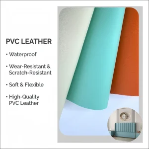 Anti Mildew Breathable Elastic Perforated 3D PVC Synthetic Faux Leather for Sofa Chair Covers Automotive Upholstery Home Textile